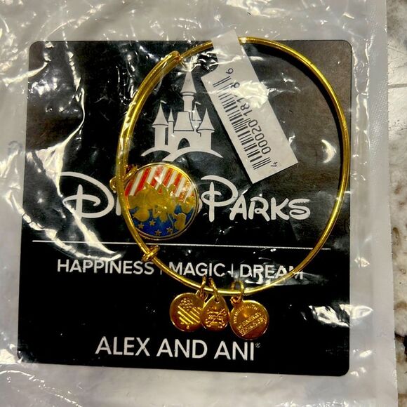 ✨ Alex and Ani Americana Mickey Mouse Bracelet, NWT! ✨ - Picture 2 of 6
